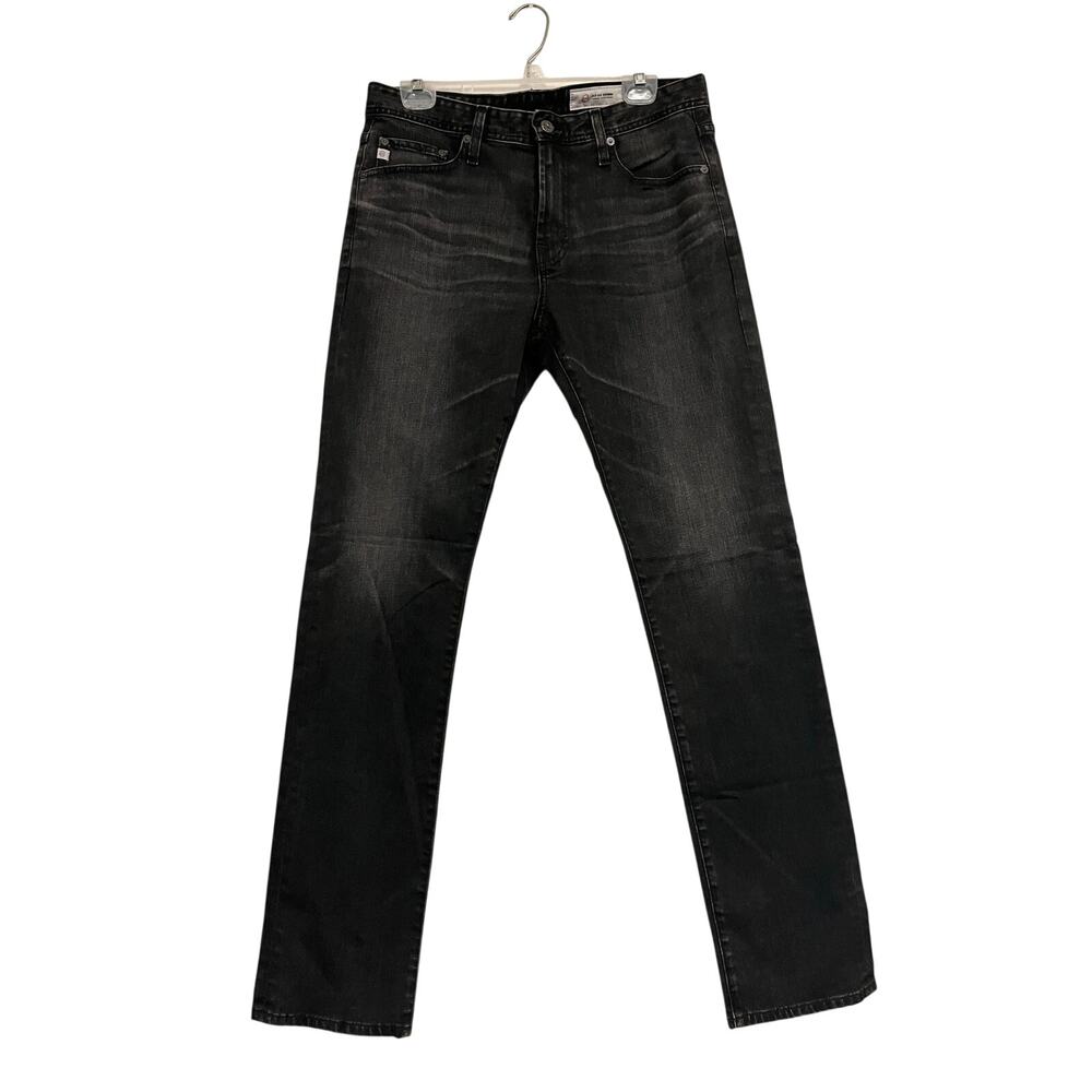 AG Adriano Goldschmied The Everett Straight Leg Pant in Black Wash Size 31x33